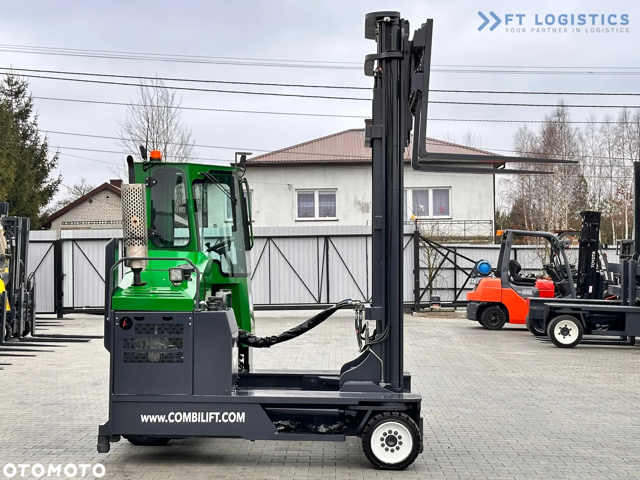 Combilift C4000 / LPG / DUPLEX / WYSOKOŚĆ PODNOSZENIA 550CM / WOLNY SKOK / JAK NOWY - 17