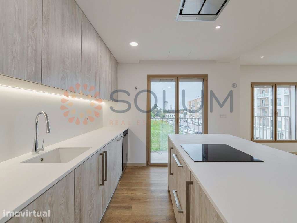 Apartamento T1 novo com terraço - Montijo - Grande imagem: 5/10
