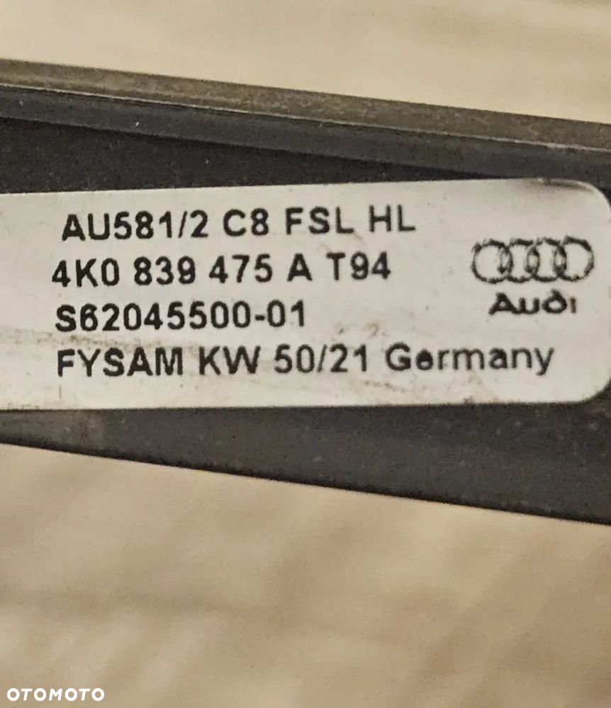 Listwy drzwi Audi A6 C8 4K0 - 3