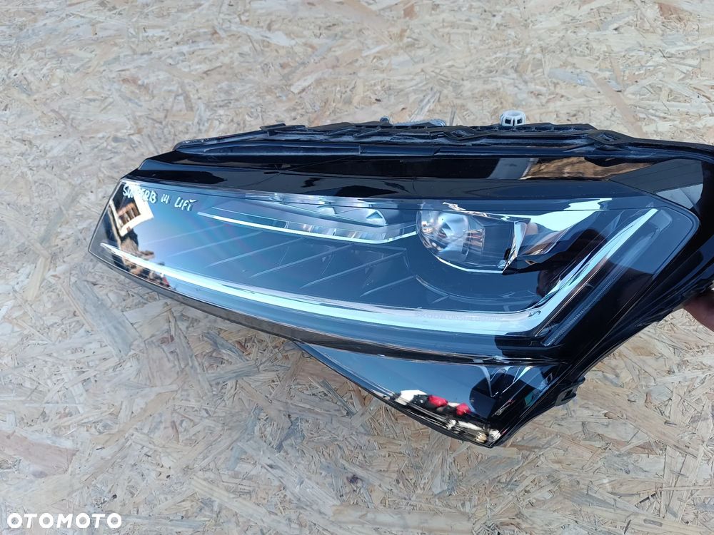 LAMPA PRZÓD PRZEDNIA LEWA FULL LED SKODA SUBERB III LIFT 3V1941015D - 10