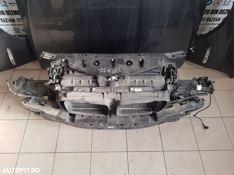 Trager Calandru Fata Radiator Armatura GMW Complet BMW F10 F11 Motor N57 - 3