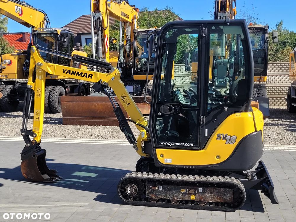 Yanmar SV18 / 1900h / sprowadzona / 2 łyżki / - 6