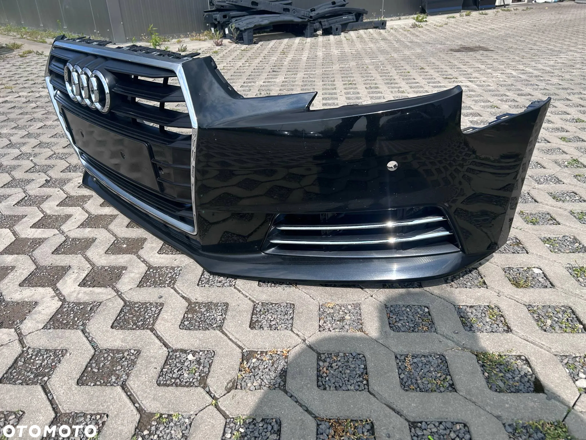 Audi A4 B9 8W Zderzak Przód Przedni kompletny LY9B 15-19r. 4xPDC Ładny - 4
