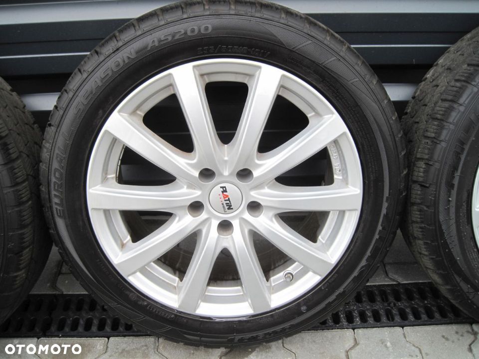 AUDI A8 VW KOŁA FELGI PLATIN OPONY LATO 235/50/18 5x112 8Jx18 ET40 - 6