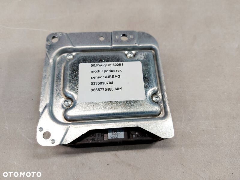 peugeot 5008 i moduł poduszek sensor airbag - 3