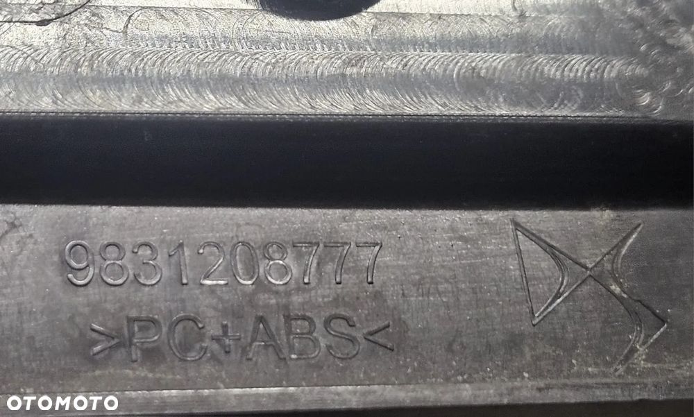 Citroen DS9 DS 9 grill przedni atrapa 9831208777 - 6