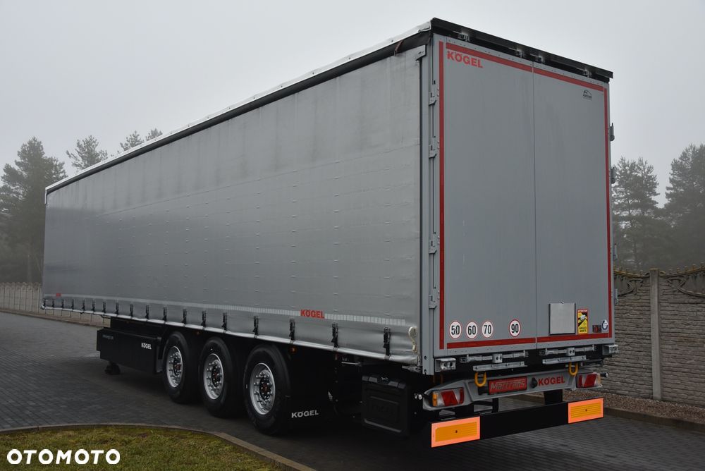 Kögel STANDARD 2023r. / NOWE OPONY! / OŚ PODNOSZONA / OSIE SAF / FIRANA / PALECIARA / JAK NOWA  !!! - 10