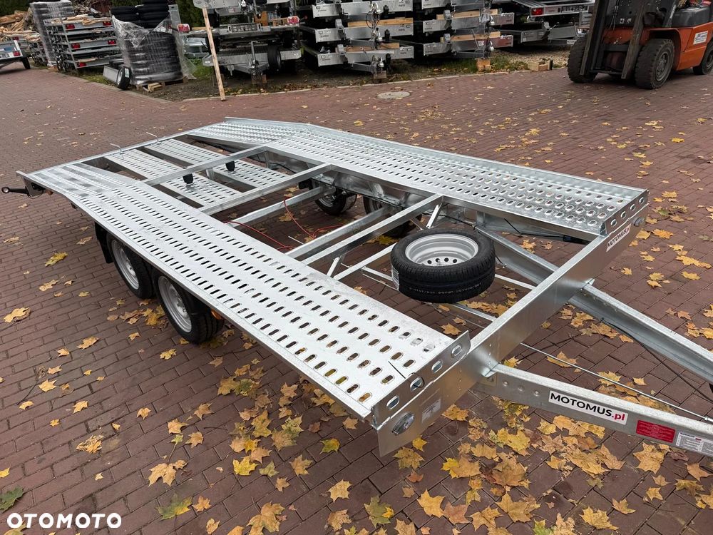 Niewiadów Laweta Niewiadów Boro Jupiter 4,5x2,1m DMC 2700 kg raz łamana mocna spawana DOSTAWA MOTOMUS - 4