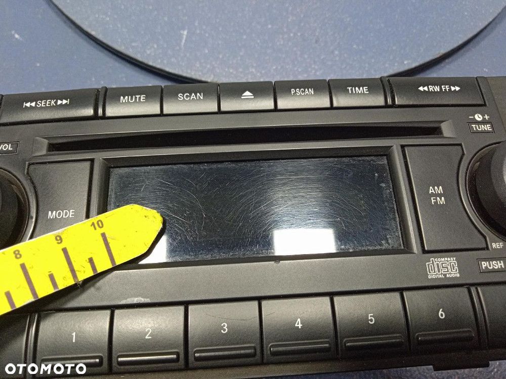 JEEP GRAND CHEROKEE III WK 04- RADIO CD FABRYCZNE P05091710AF - 10