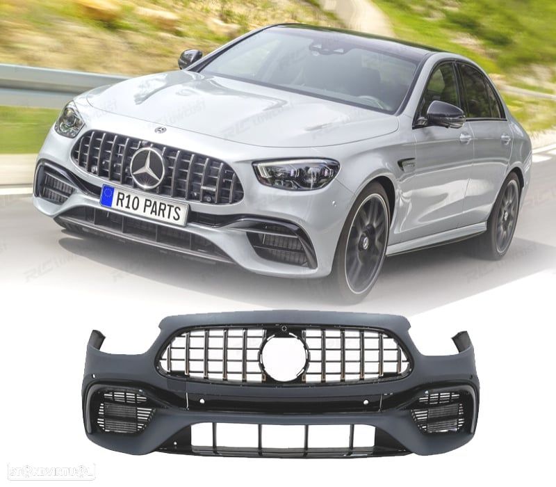 PARACHOQUE DIANTEIRO MERCEDES W213 21-23 LOOK AMG E63 - 1