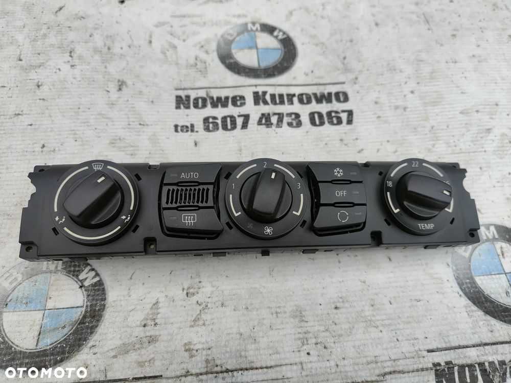 BMW E60 E61 Panel klimatyzacji 6950628 - 2