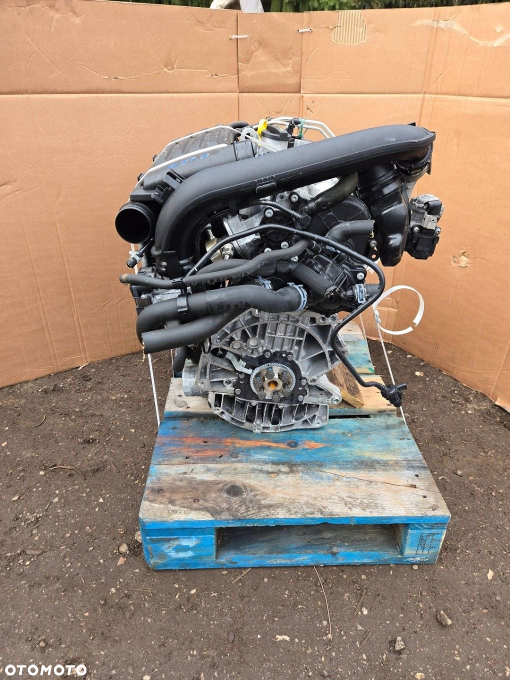 SILNIK KOMPLETNY CYVB 1.2 TSI VW SKODA SEAT AUDI NR 4054A - 4