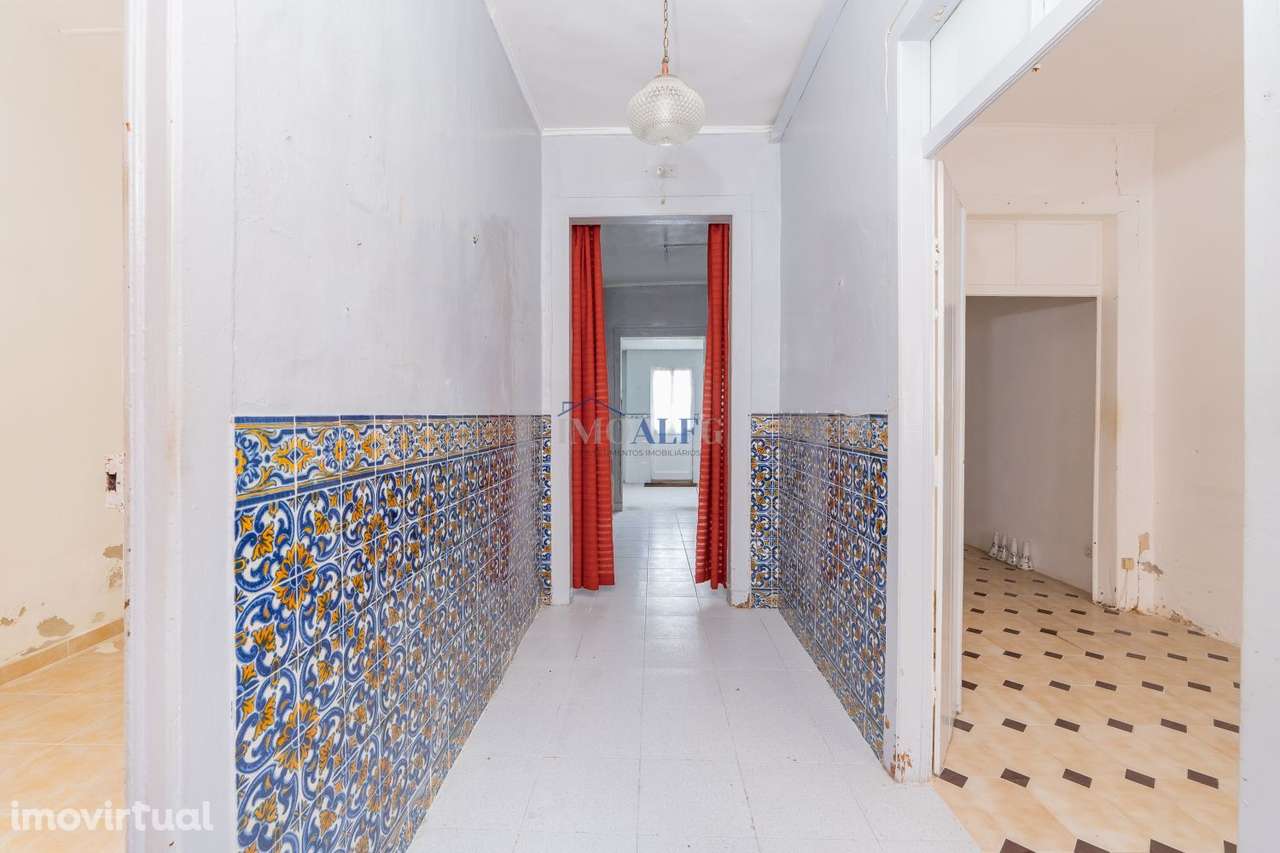 Moradia T3 térrea com quintal Centro Montijo - Grande imagem: 2/22