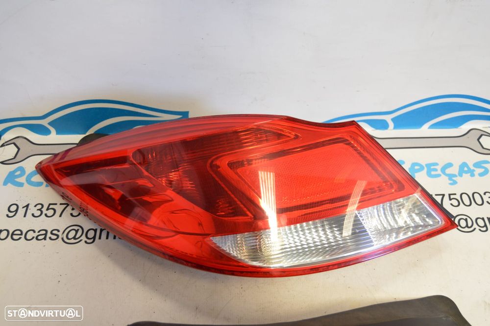 FAROLIM FAROLINS TRASEIRO TRÁS ORIGINAL 13279622 39024200 OPEL INSIGNIA A G09 - 5