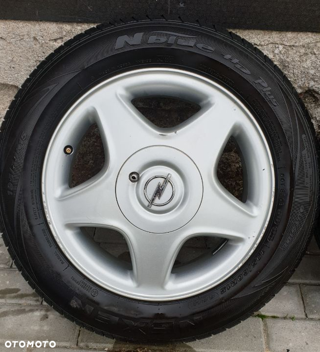 KOŁA OPEL CORSA ASTRA MERIVA ZAFIRA 4X100 ET49 OPONY NEXEN 195/60 R15 - 4
