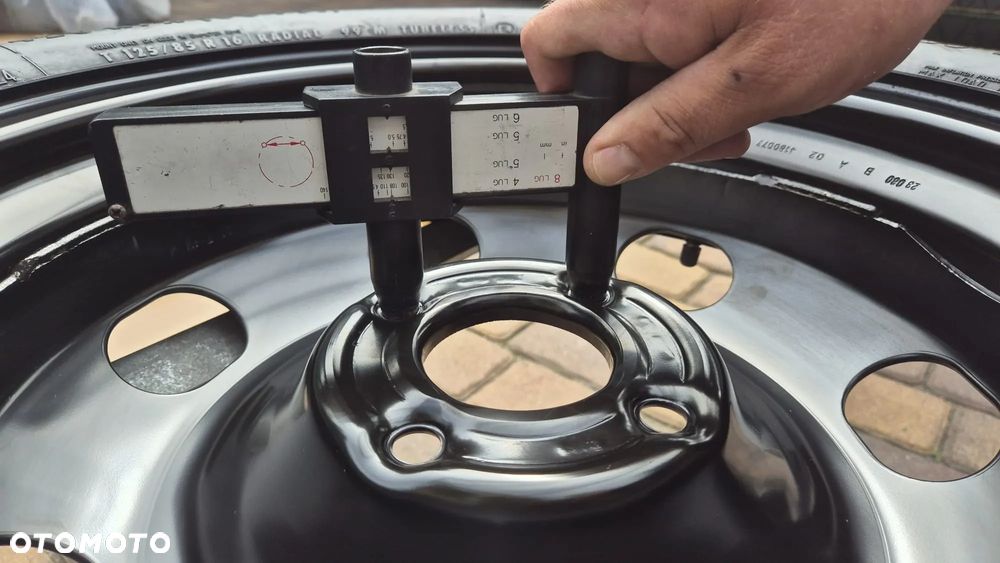 Peugeot 308 2008 Citroen C4 Koło dojazdowe 125/85 R16 4x108 ET10 - 6