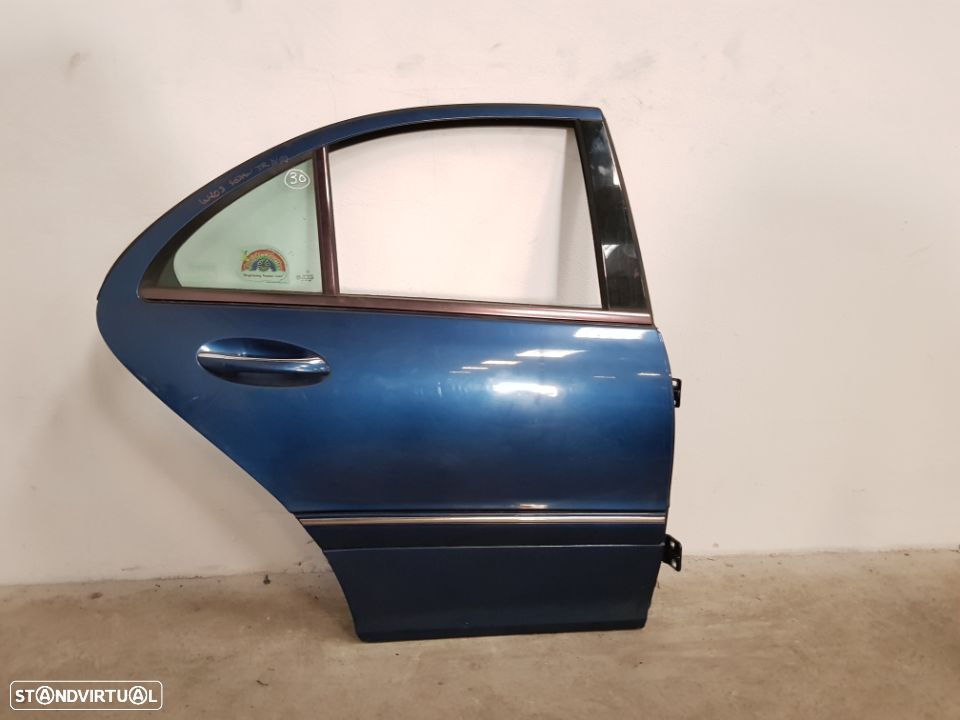 PORTA PORTAS TRASEIRA TRÁS DIREITA MERCEDES BENZ CLASS C W203 SEDAN CARRO A2037300205 2037300205 FECHO ELEVADOR MOTOR PUXADOR VIDRO - 1