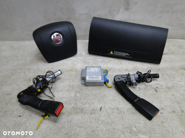 FIAT DUCATO III 3 LIFT PODUSZKA KIEROWCY PASAŻERA NAPINACZE SENSOR AIRBAG KOMPLET 14-23r EUROPA