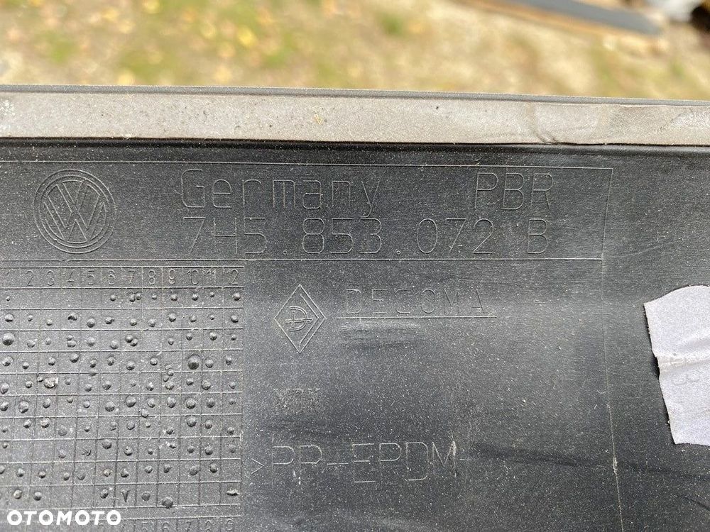 LISTWA PRAWA NA PRZEDNIE DRZWI VW T5 7H5853072B - 4