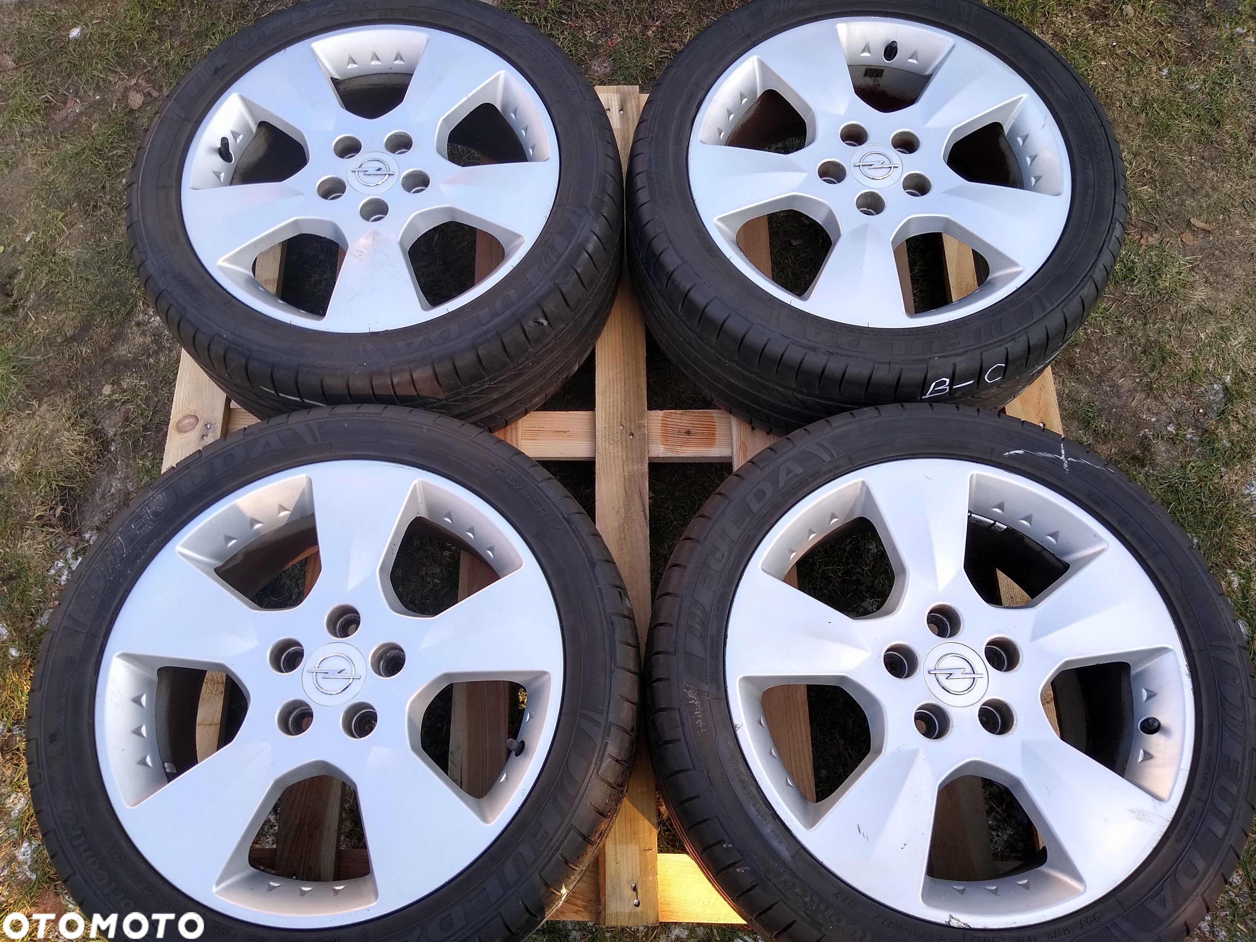 Alufelgi 17cali 5x110 OPEL Astra Vectra Zafira SAAB Chevrolet-OPC Line - 3
