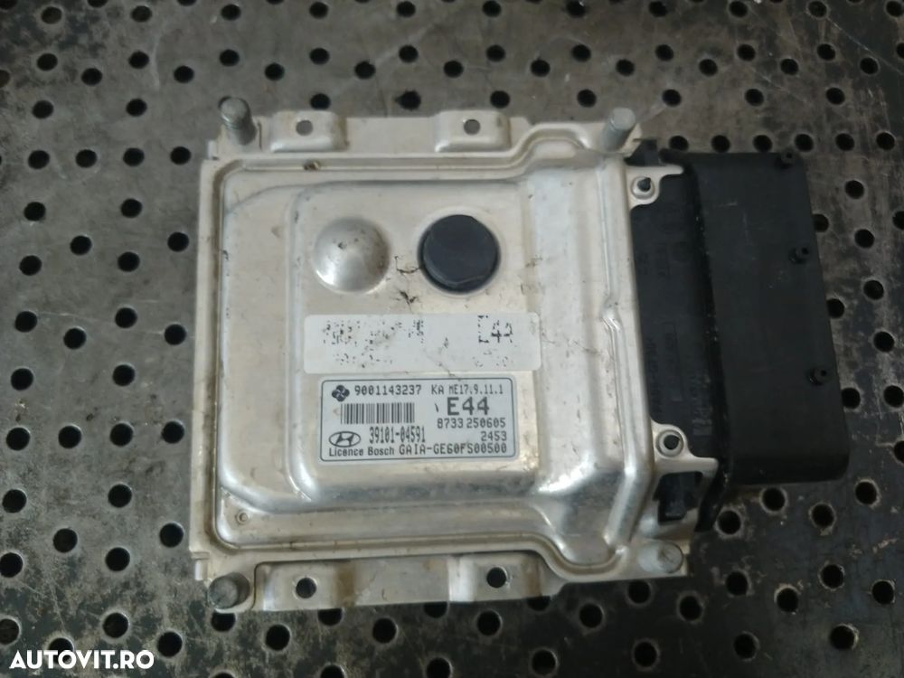 ecu calculator motor 1.0 b g3la hyundai i10 ba  39101-04591  8733250605  1038407763 - 1