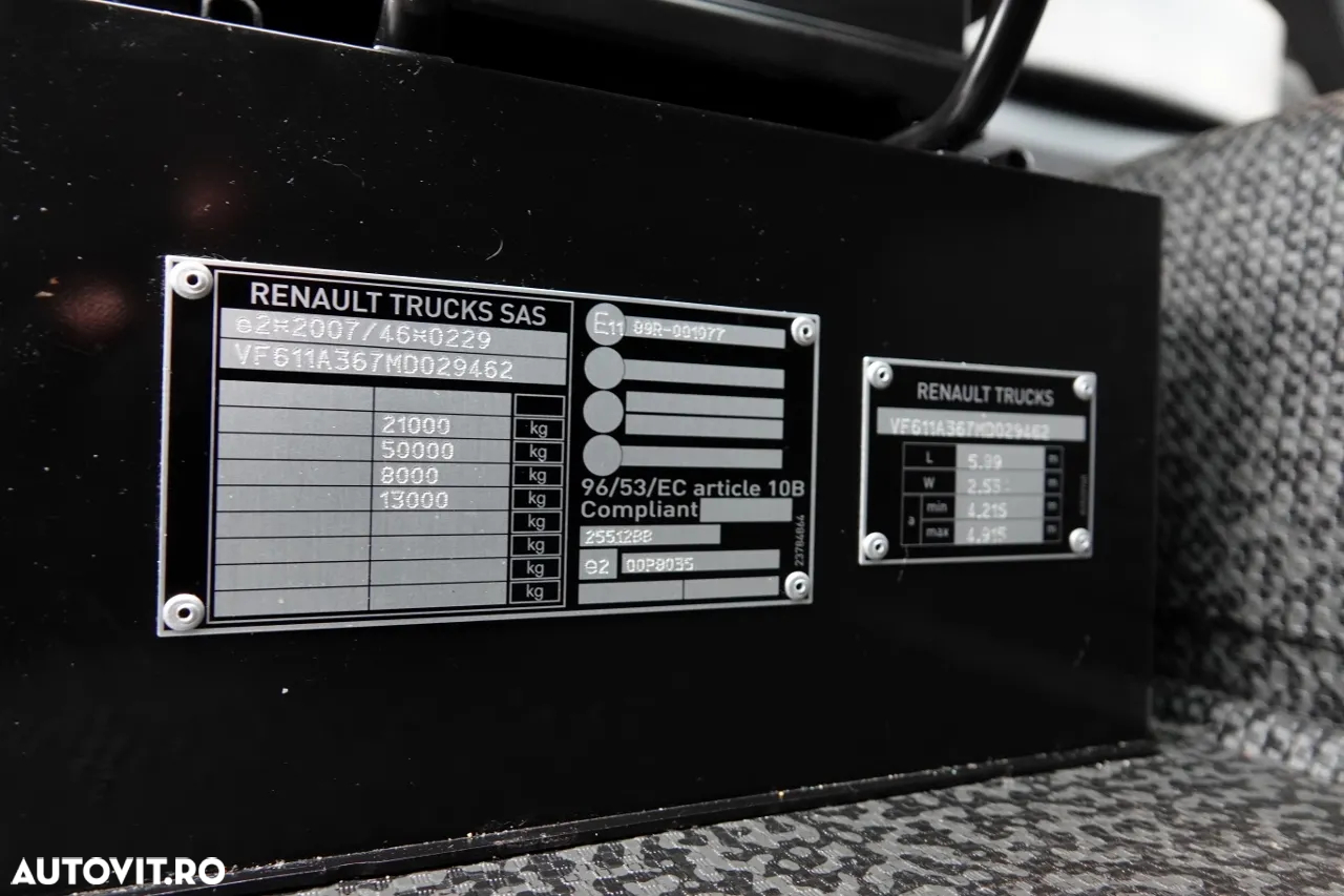 Renault T 480 / 2021 / CONTRACTUL SERVICII POST - 35