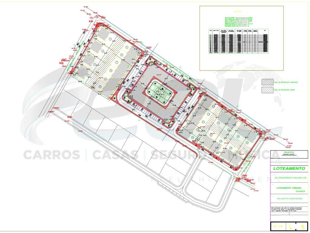 LOTE PARA CONSTRUÇÃO DE 40 APARTAMENTOS E 23 MORADIAS - Grande imagem: 2/8