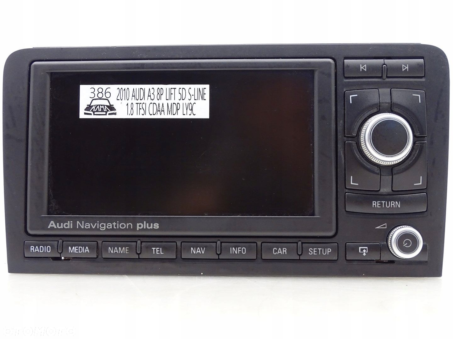 RADIO NAVI NAWIGACJA MMI MULTIMEDIA RNS-E PLUS AUDI A3 8P LIFT 8P0035193B - 2