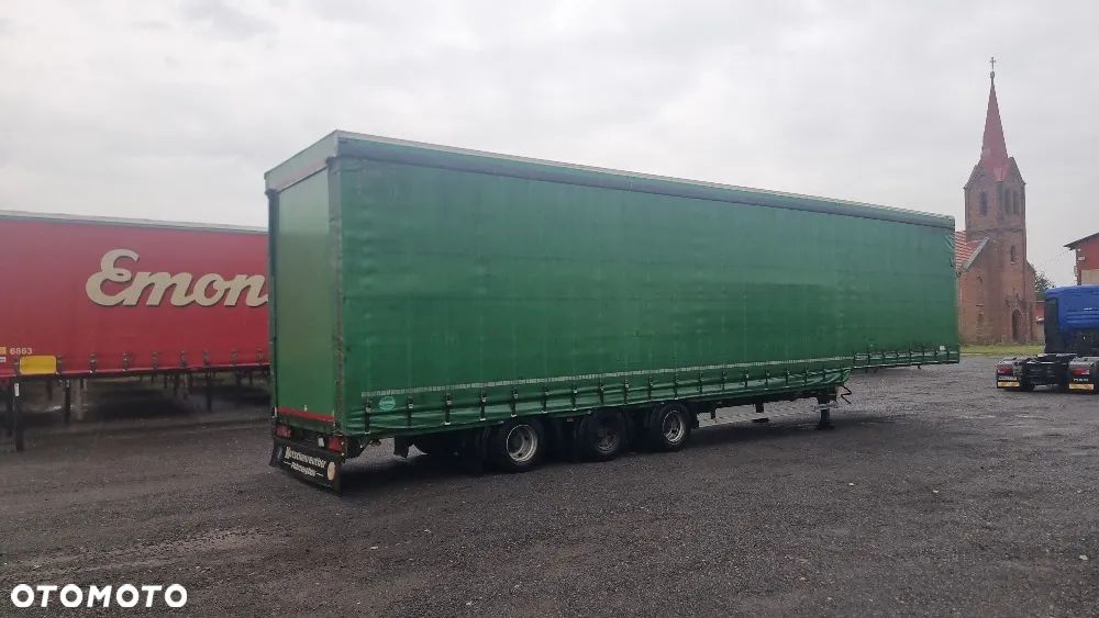 Kotschenreuther 47.000zł netto NACZEPA NISKOPODWOZIOWA 2013 ROK FIRANKA JUMBO 3 OSIOWA 17.5 KOŁA ST.BDB MOŻLIWOŚĆ TRANSPORTU - 2