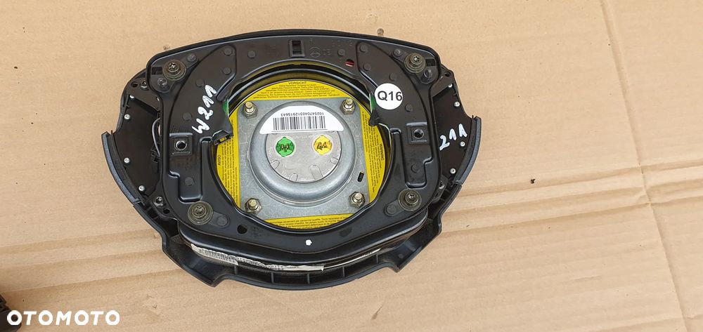 Poduszka kierowcy kierownicy AIRBAG Oryginał Mercedes E Klasa W211 Lift 2118600202 - 7