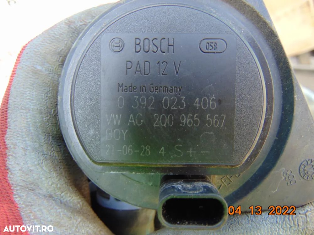 Pompa auxiliara apa VW 1.0 t roc polo passat bb8 golf 7 golf 8 caddy seat arona ibiza leon skoda bf - 3