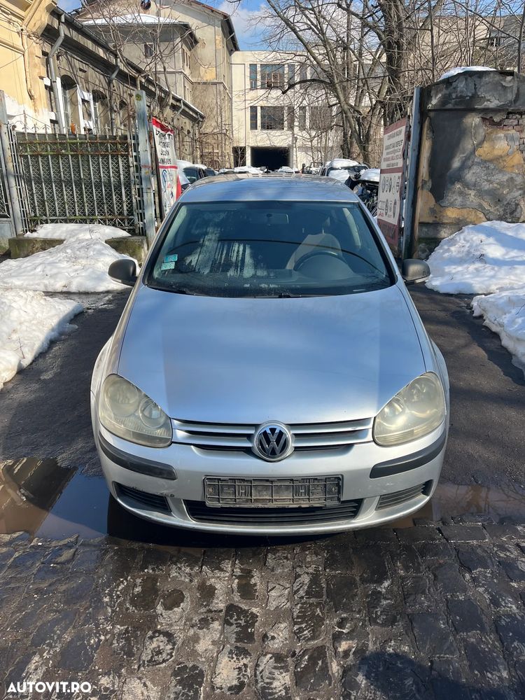 Bara fata completa VW Volkswagen Golf 5 gri argintiu 2007 LA7W - 1