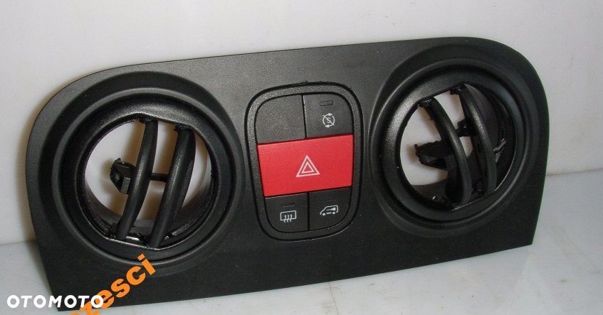 WŁĄCZNIK AWARYJNYCH FIAT FIORINO/QUBO 2009- - 1