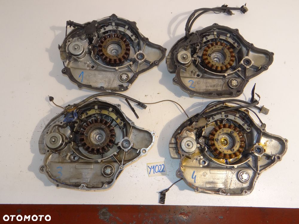 Yamaha XV 750 920 SE uzwojenie prądnicy alternatora + pokrywa dekiel silnika Y1022