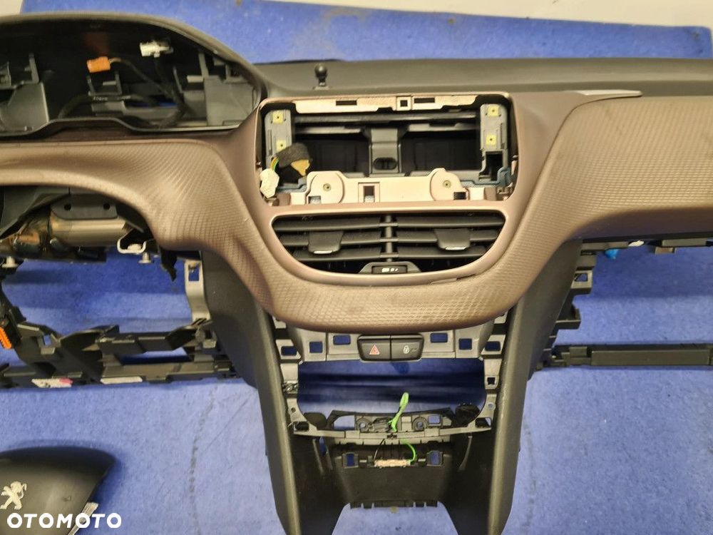 PEUGEOT 2008 I DESKA ROZDZIELCZA KOKPIT AIRBAG - 5