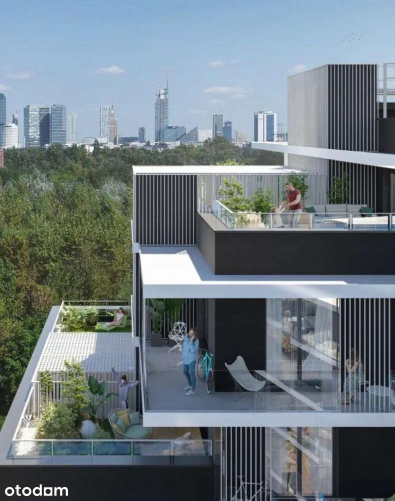 Taras 150m2 i niepowtarzalny widok na panoramę