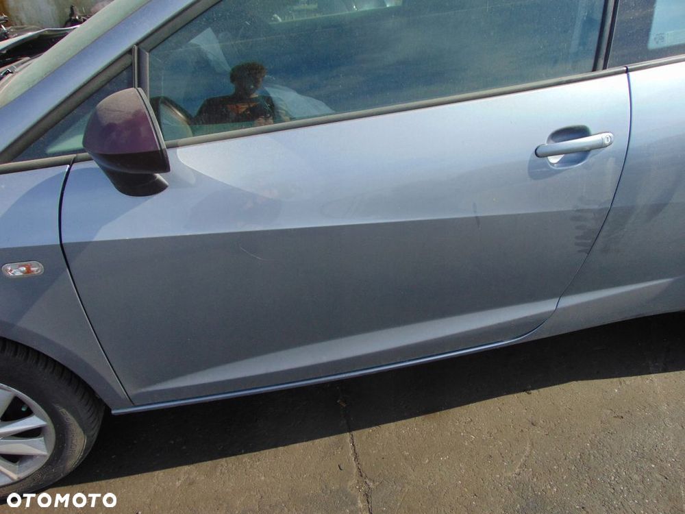 DRZWI LEWE PRZÓD PRZEDNIE IBIZA IV 6J 3D LY7H - 2