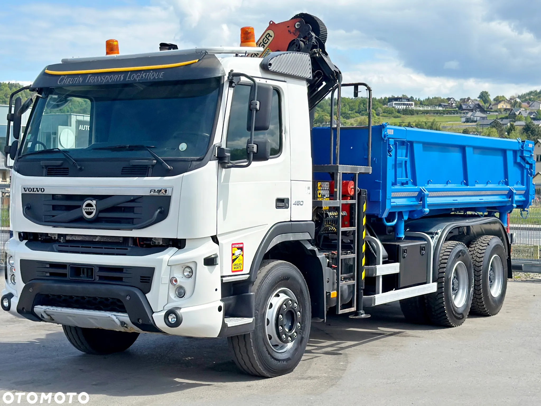 Volvo FMX 450 * WYWROTKA 5,15 m + PK 14002 - EH B / 6x4 - 5