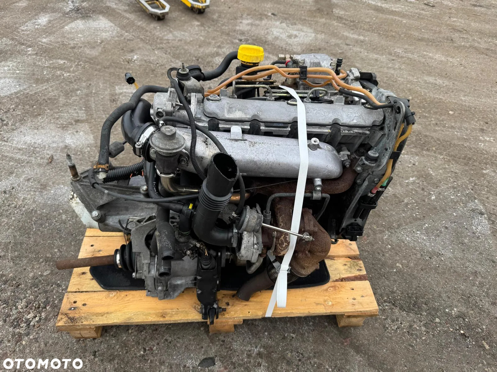 SILNIK RENAULT KANGOO 1.9 DTI F9QH780 - 4