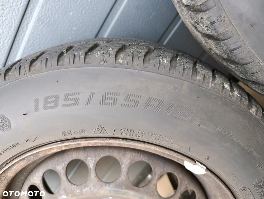 OPEL KOŁA OPONY FELGI 185/65 R15 6Jx15H2 ET39 4x100 2150173 KOMPLET - 5