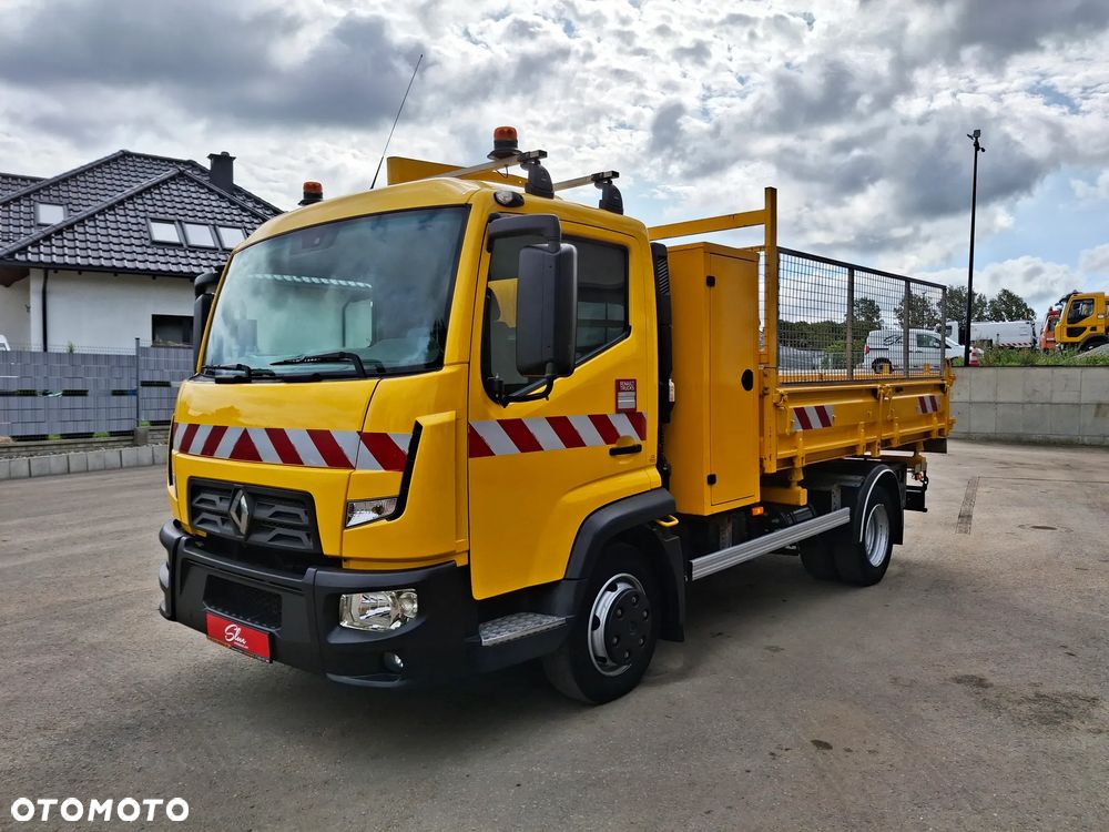 Renault D7.5 Wywrotka Kipper 3 Strony Hak Euro 6 2015r 3 Miejsca Skrzynia Dzielone Burty Bliźniak 7500 KG - 2