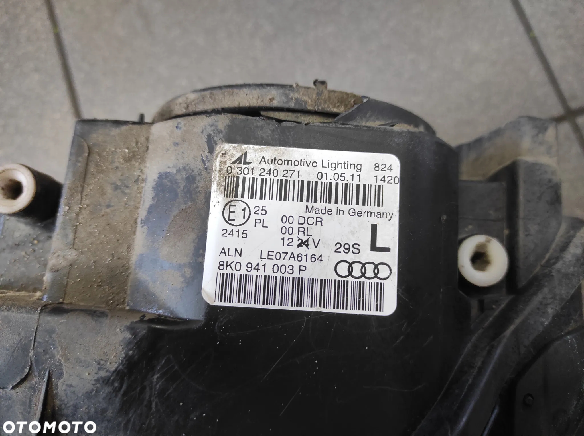LAMPA PRZEDNIA LEWA PRZÓD LEWY AUDI A4 B8 XENON LED PRZEDLIFT 8K0941003P EUROPA  WYSYŁKA !!! - 6