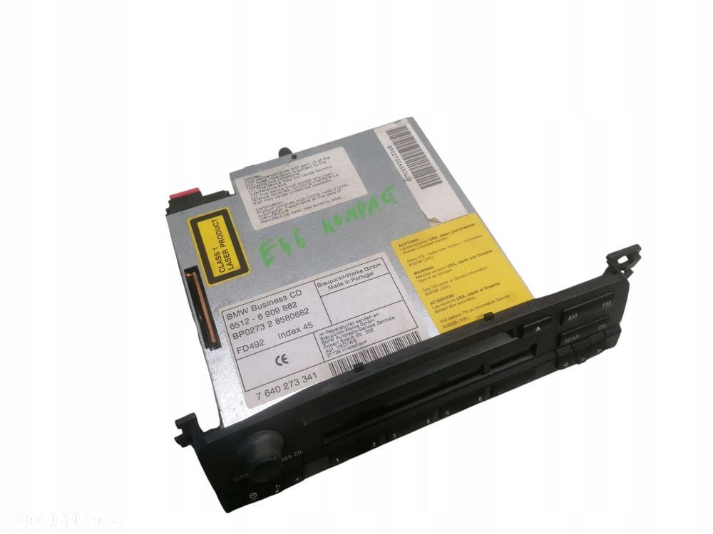 radio cd bmw e46 compact 7640273342 - 2