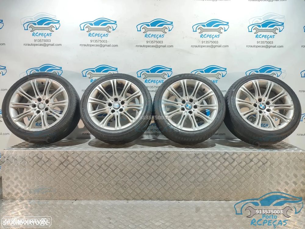 Jantes 18" BMW Serie 5 Pack M - 8J | ET20 | 5x120 - E60 | E61 - Style 135M - 18 Polegadas | E46 | E90 | E91 | E92 | E87 | E81 E88 | E82 | Pneus | 245/40/18 | 36118036570 | 8036570 | 5 x 120 - 3