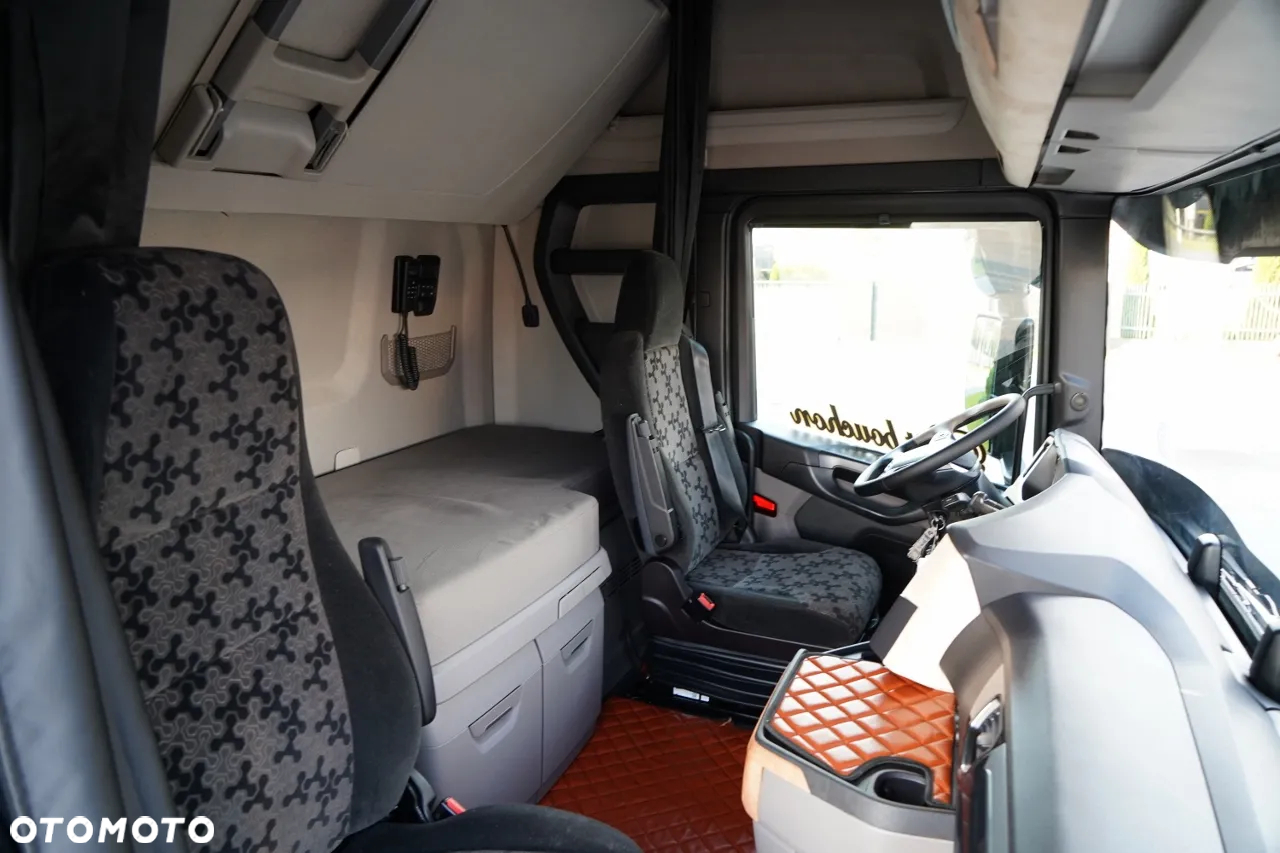 Scania S 500 / RETARDER / KLIMA POSTOJOWA / CAŁA NA PODUSZKACH / OPONY 100% / NAVI / PO KONTRAKCIE SERWISOWYM - 35