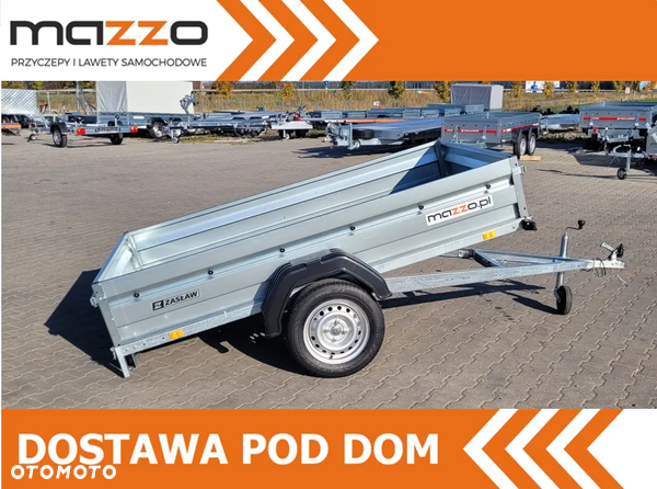 Zaslaw Dostawa Przyczepka uchylna DMC750kg 235x132x35cm SOLIDNA I MOCNA! HIT!