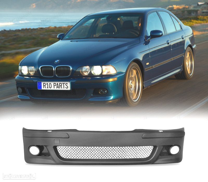 PARA-CHOQUES FRONTAL BMW E39 95-06 LOOK M5 SRA SEM PDC - 1