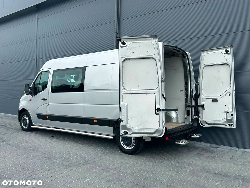 Renault Master 2.3 DCI 170KM L3H2 Brygadówka 6 OSÓB **Klima**2017R**DOKA**Dubel kabina**Super stan** - 9