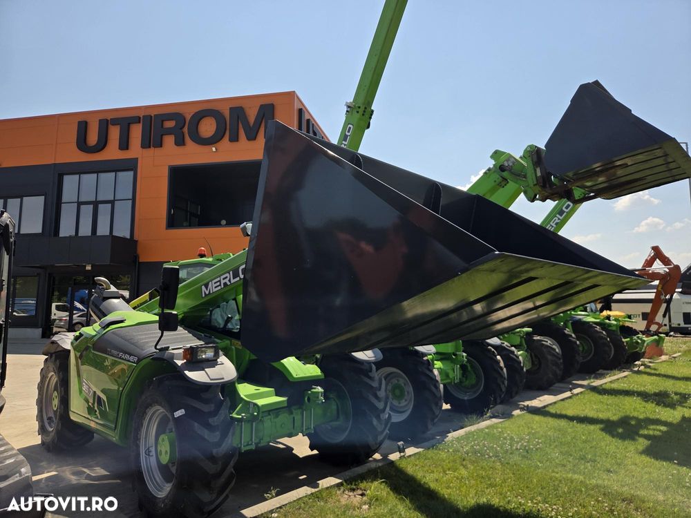 Merlo TF35.7-140, ridica 3,5t la 7m, motor Deutz 140CP, cupa si furci, transmisie 4x4, aer conditionat, Masa operatinala 6800kg, lungime 4,4m, latime 2,3m, produs in ITALIA, garantie 1 an, posibilitate leasing-PROMOTIE 81.900 EUR+Tva - 32