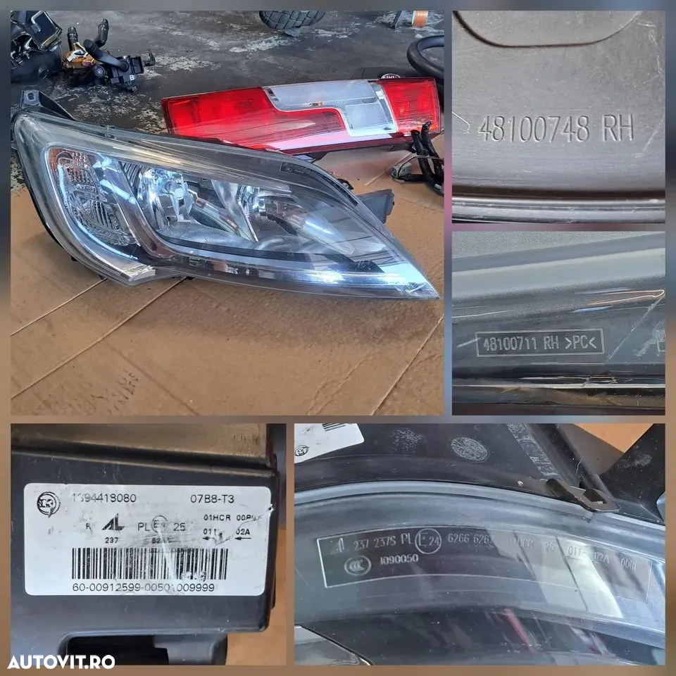 bloc pedalier trager bloc lumini ceasuri bord volan airbag stop tripla far broasca usa fiat ducato peugeot boxer citroen jumper 2014 - 2019 - 8